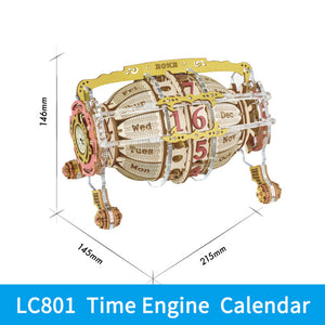 Robotime ROKR Zodiac Wall Clock – 3D Wooden Puzzle Model Kit LC601, DIY Assembly Toys & Creative Gifts for Kids & Teens